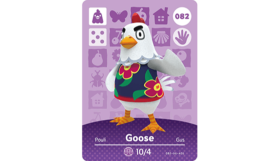 Carte Amiibo de Pouli - Animal Crossing New Horizons