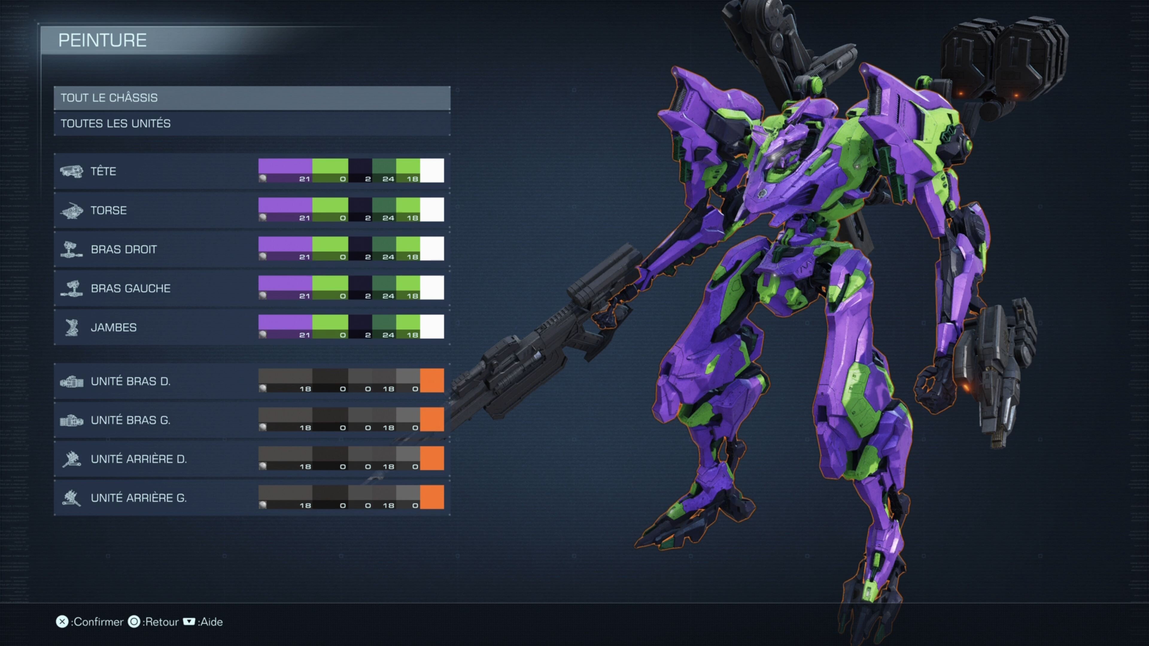 Evangelion Armored Core 6 Comment donner à votre mecha le skin tiré