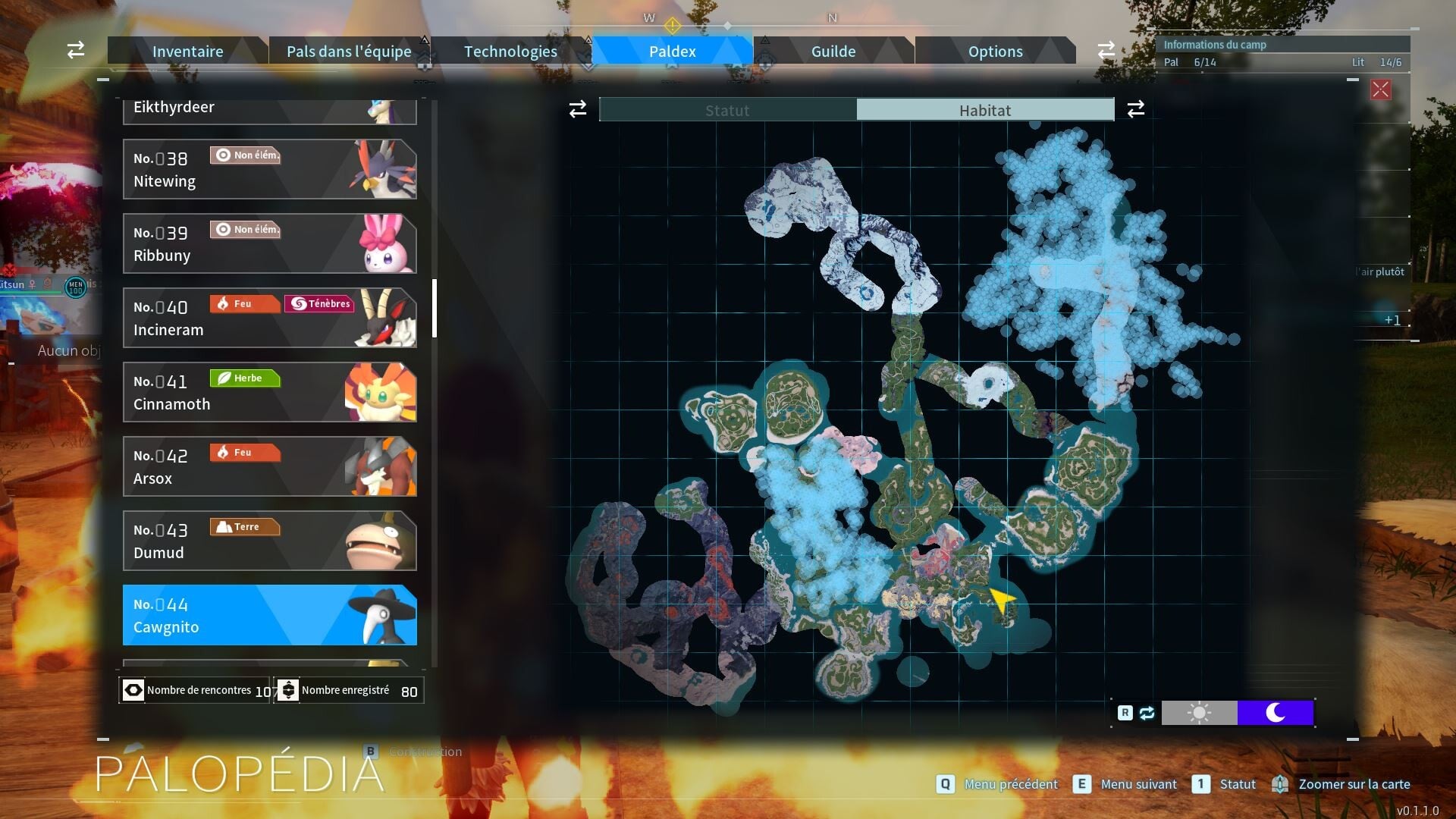 Когнито - где найти пала Palworld