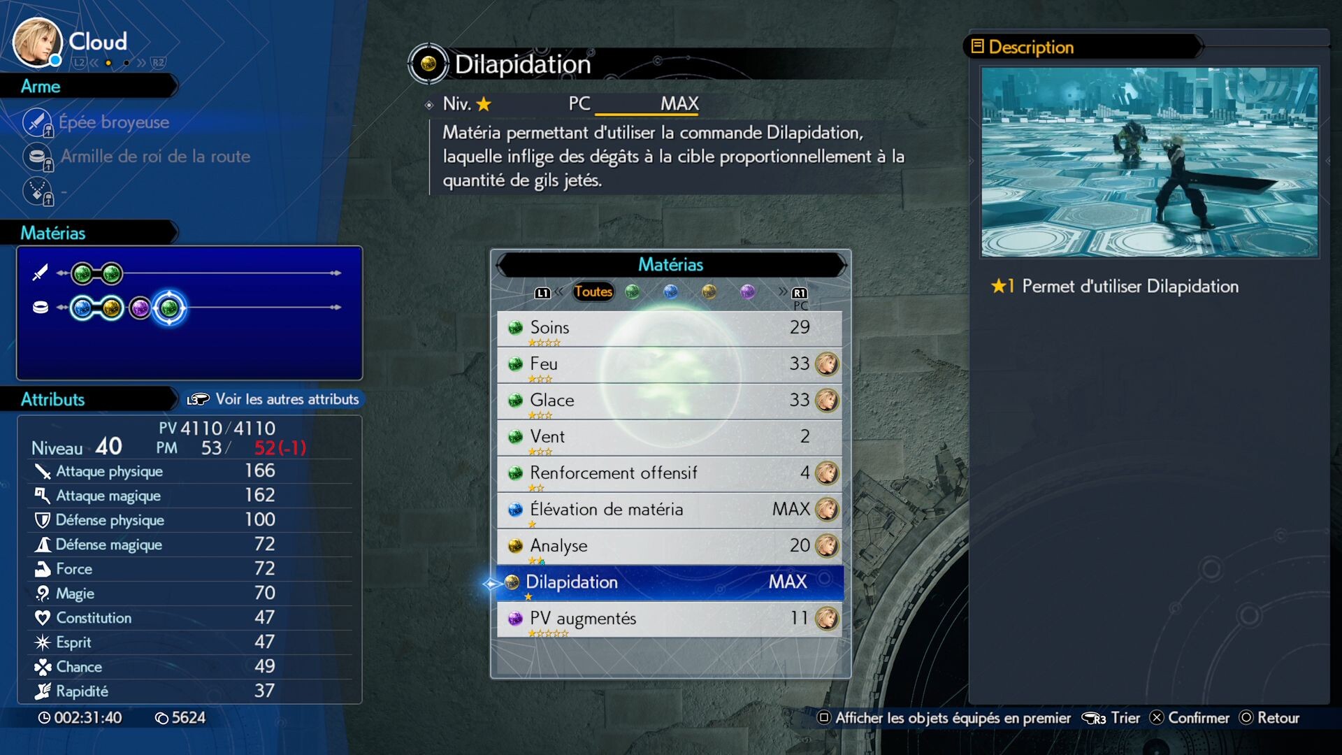 Comment passer Nibelheim FF7 Rebirth Skip du Chapitre 1 fait dans la démo Millenium