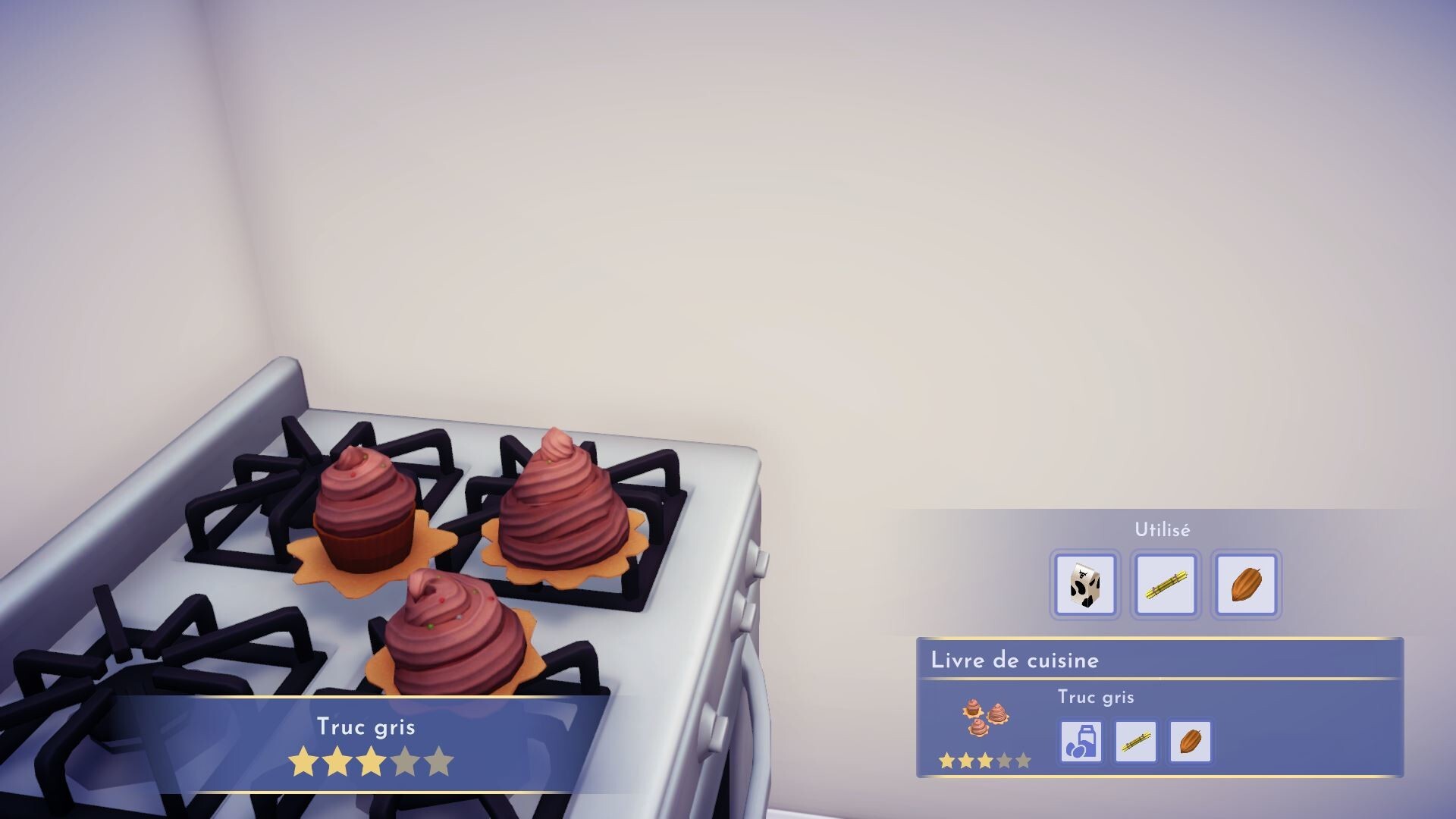 Truc gris Disney Dreamlight Valley Comment cuisiner cette recette et où trouver les