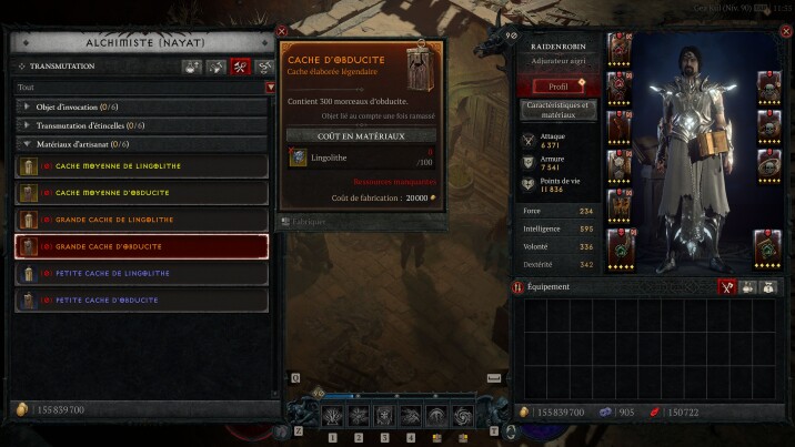 Diablo 4 Stagione 9: 5000 Obducite Per Masterworking (Servizio PC/PS/Xbox)
