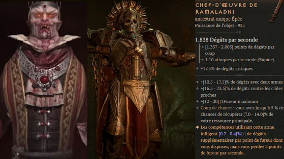 Chef-d’oeuvre de Ramaladni Diablo 4 : Comment obtenir cet objet Unique durant la Saison 4 ?
