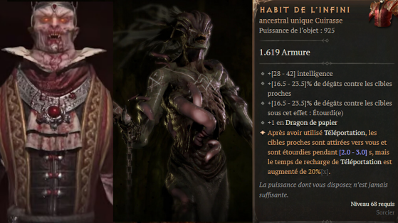 Habit de l'Infini Diablo 4 : Comment obtenir cet objet Unique durant la Saison 4 ?