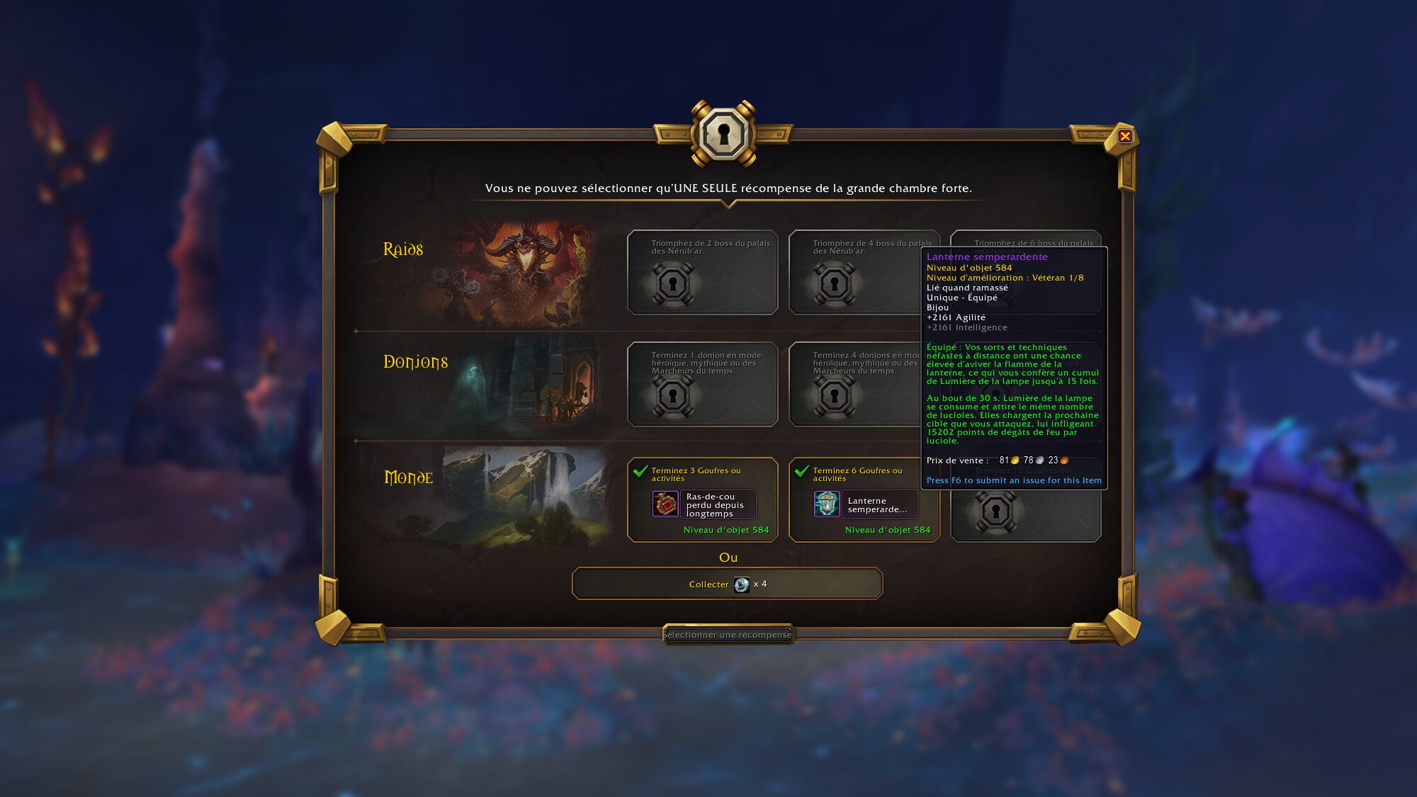 WoW Gouffres The War Within Les infos importantes à retenir, et comment utiliser ses Clés de