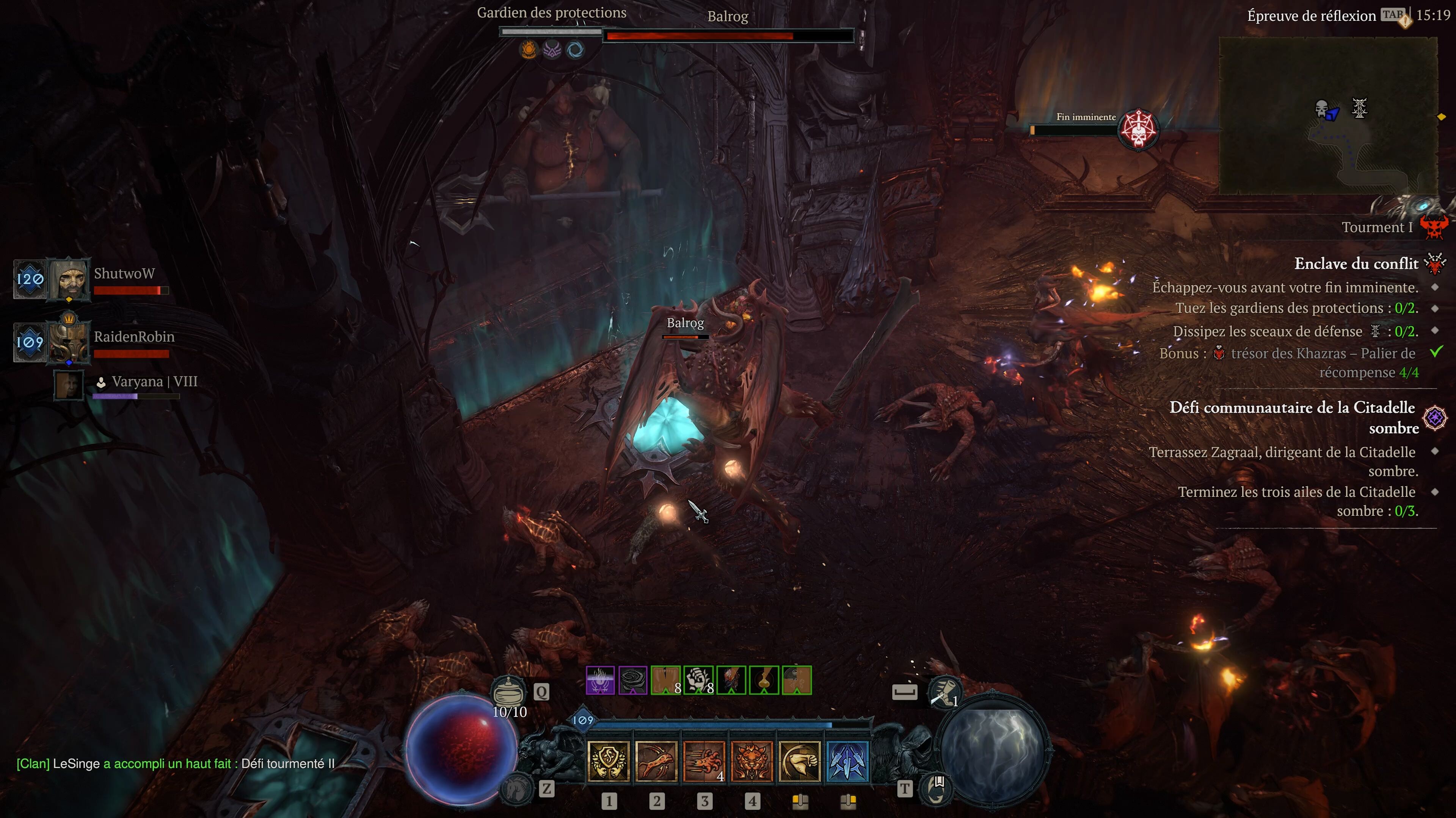 Enclave du conflit Diablo 4 Vessel of Hatred Comment battre Gorshack ? Millenium