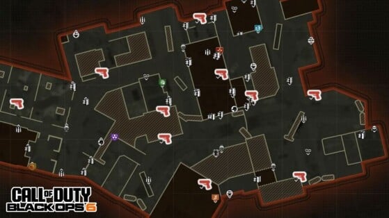 Carte interactive Call of Duty Black Ops 6 : Armes, Gobblegum... Une map pour tout trouver sur le mode zombie !