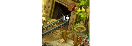 l'entrée de la mine - Dofus