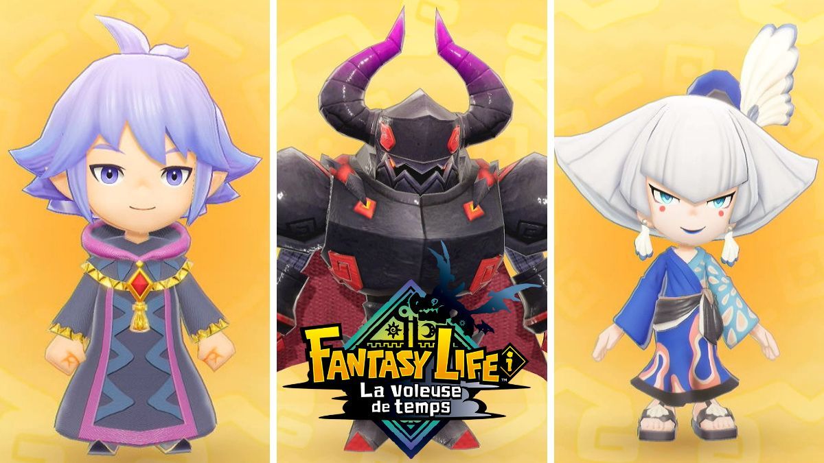 Meilleurs alliés Fantasy Life i La Voleuse de Temps : Quels sont les