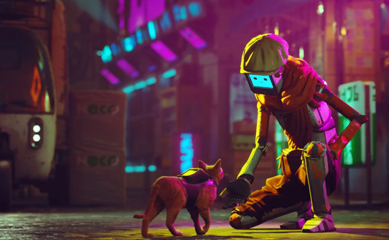 Stray - Cyberpunk 2077