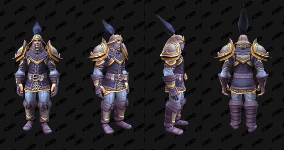 WoW : Set d'armure Garde Loyale - World of Warcraft