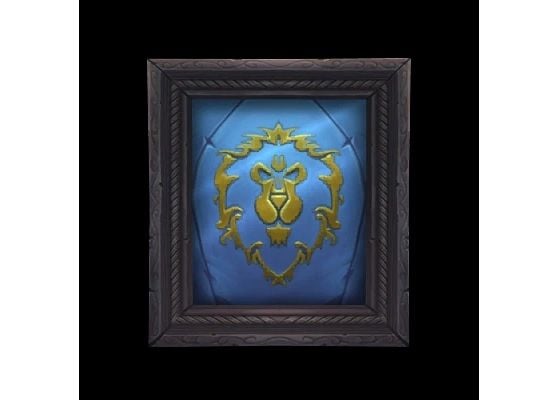Fierté de l'Alliance encadrée - World of Warcraft