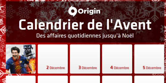 Soldes sur Origin pour Noël