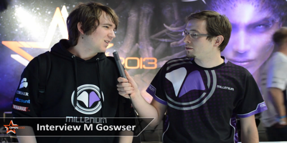 Interview de Goswser à la DreamHack