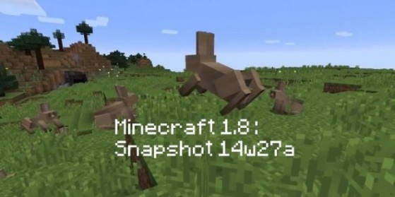 Minecraft 1.8 : snapshot 14w27a