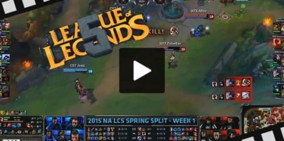 Top des moves LCS 2015 Semaine 2