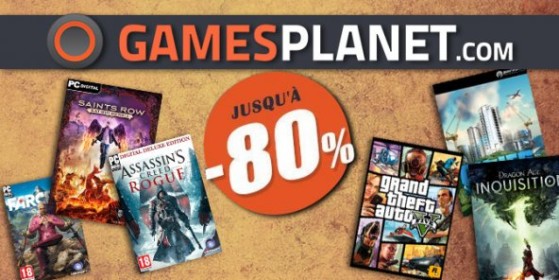 Gamesplanet : Soldes jusqu'à -80%