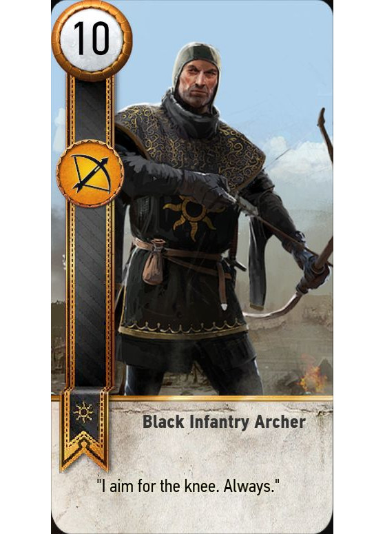 Archer de l'infanterie noire - The Witcher 3 : Wild Hunt