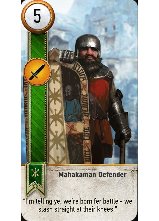 Défenseur Mahakaman - The Witcher 3 : Wild Hunt