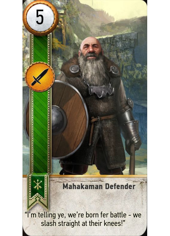Défenseur Mahakaman - The Witcher 3 : Wild Hunt