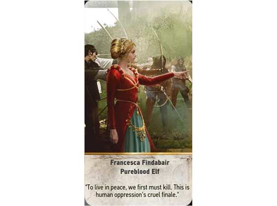 Francesca Findabair : Elfe de sang pur - The Witcher 3 : Wild Hunt
