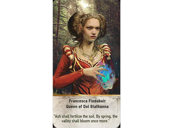 Francesca Findabair : Reine de Dol Blathanna - The Witcher 3 : Wild Hunt