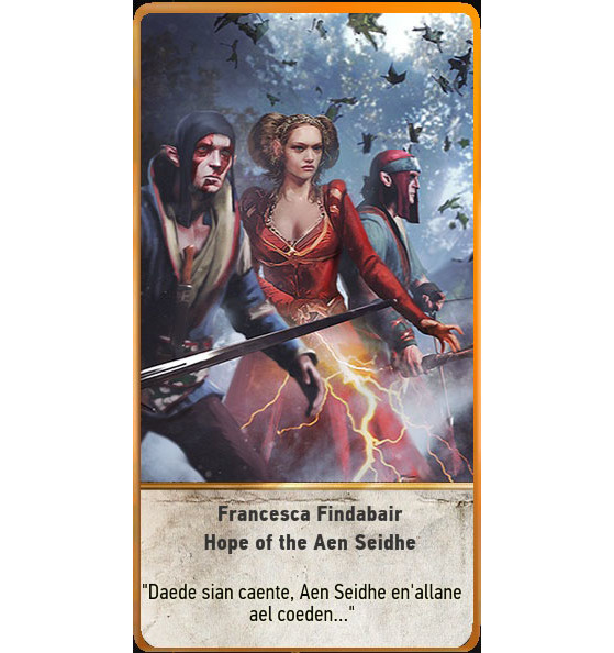 Francesca Findabair : Espoir de l'Aen Seidhe - The Witcher 3 : Wild Hunt