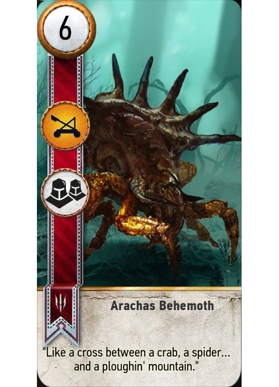 Béhémoth Arachas - The Witcher 3 : Wild Hunt