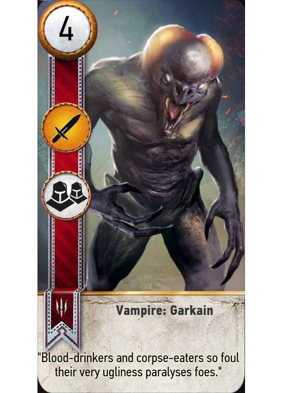 Vampire : Garkain - The Witcher 3 : Wild Hunt