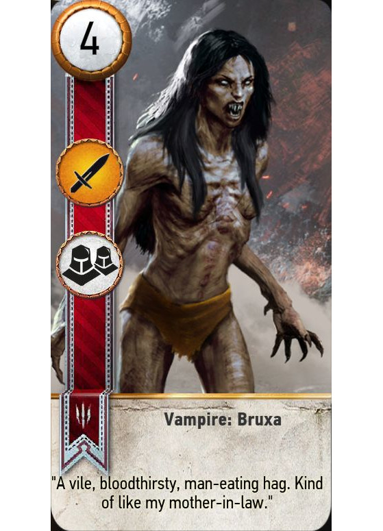 Vampire : Bruxa - The Witcher 3 : Wild Hunt
