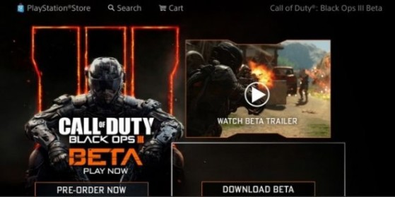 La bêta BO3 ouverte PS4, Xbox One, PC