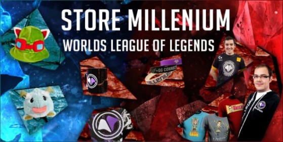 Goodies Millenium et LoL aux Worlds !