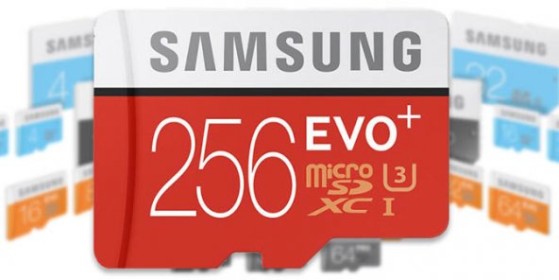 Samsung lance une MicroSD 256 Go