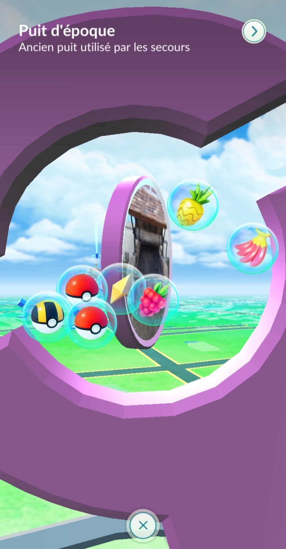 Les arènes dans Pokémon GO Millenium