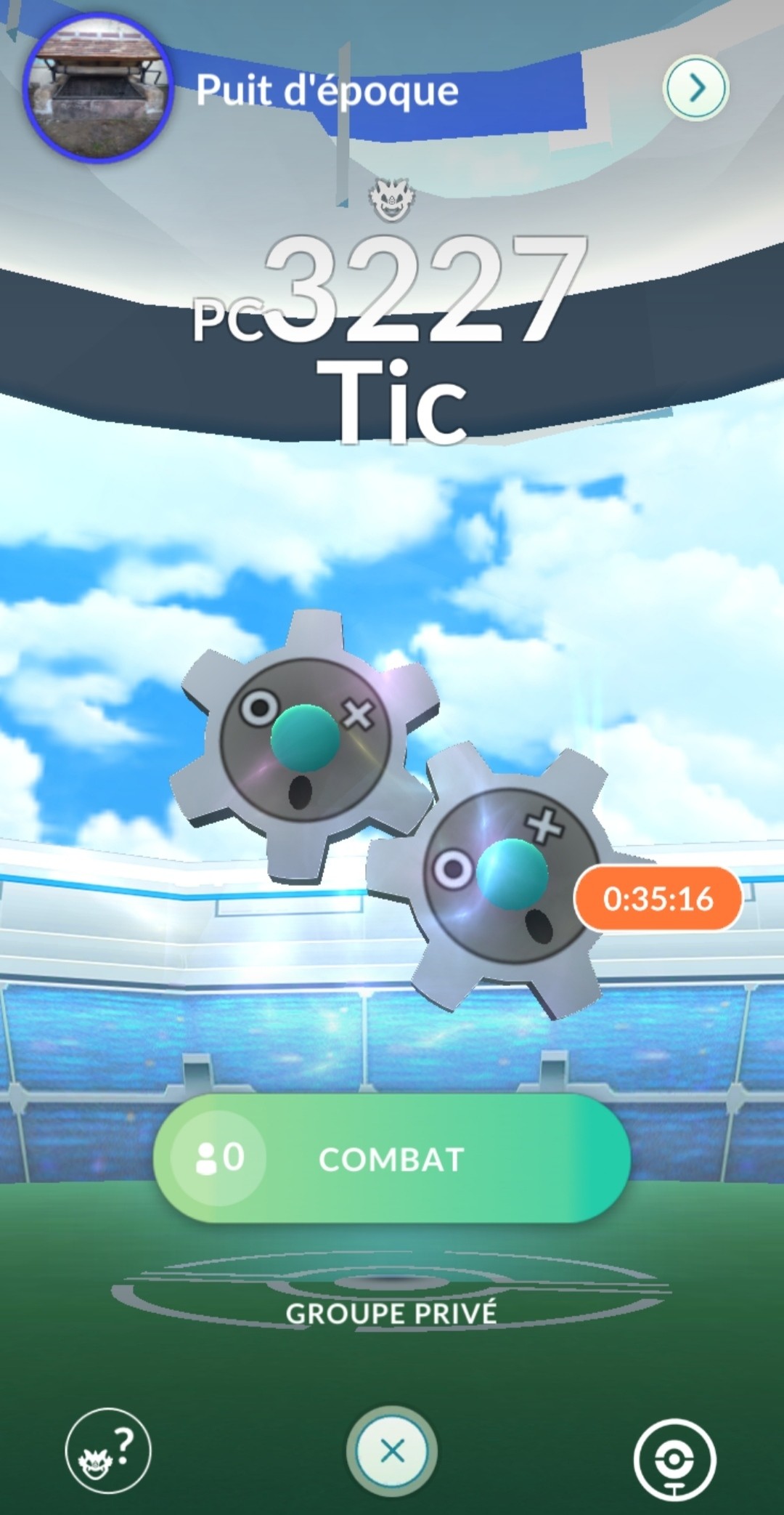 Les arènes dans Pokémon GO Millenium
