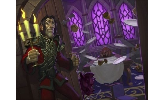 Fan Art de Moroes, le fier Majordome de Medivh - Hearthstone