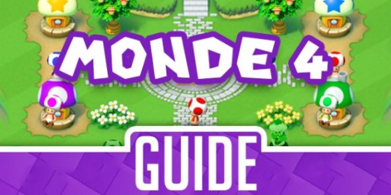 Super Mario Run : Pièces roses - Monde 4