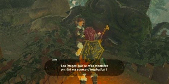 Zelda Breath of the Wild Sanctuaire : L'amatrice de gardiens