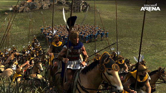 Alexandre le grand qui vient donner un coup de main aux armées romaines. - Millenium