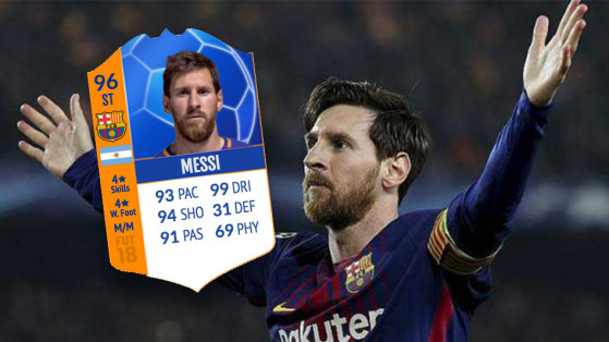 FUT 18 : Nouvelles cartes MOTM, homme du match Messi, Higuain, Ben Yeddder
