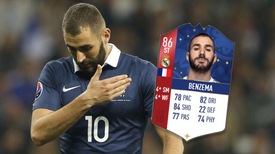 FUT 18 : la carte Coupe du Monde de Karim Benzema