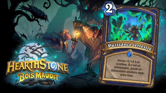 Hearthstone Bois maudit : Puissance terrestre (Earthern Might)