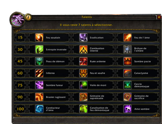 Talents BFA - World of Warcraft