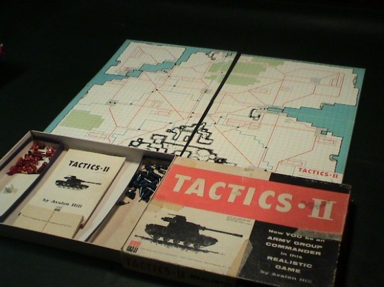 Tactics II (1958), 2e édition du tout premier wargame moderne - Millenium