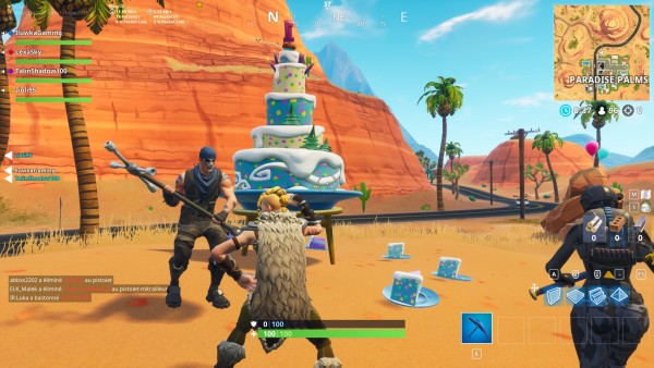 Fortnite : défis anniversaire n'apparaissent pas - Millenium