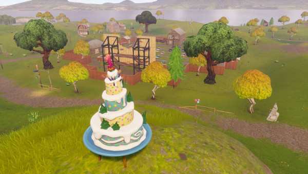 Fortnite Danser Devant Des Gateaux D Anniversaire Defi Millenium