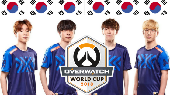 Overwatch Coupe du monde 2018 : Equipe Corée du Sud