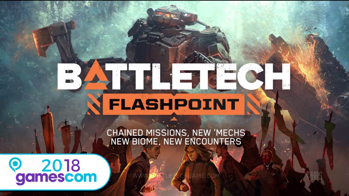 Gamescom 2018：BATTLETECH：閃點，擴充