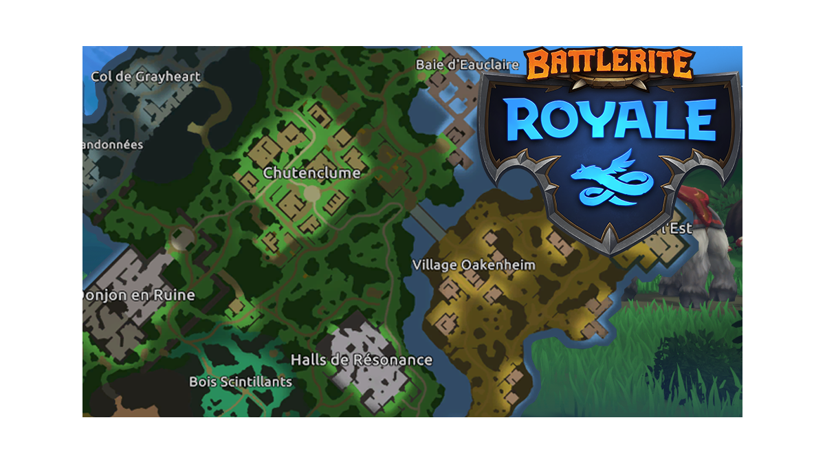 Battlerite Royale: マップ上のどこにドロップするか