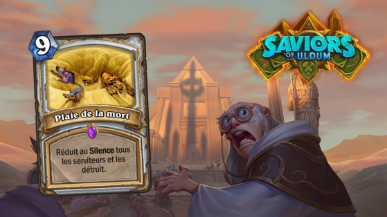 Hearthstone, Les Aventuriers d'Uldum : nouveau type de carte Plaie (Plague)